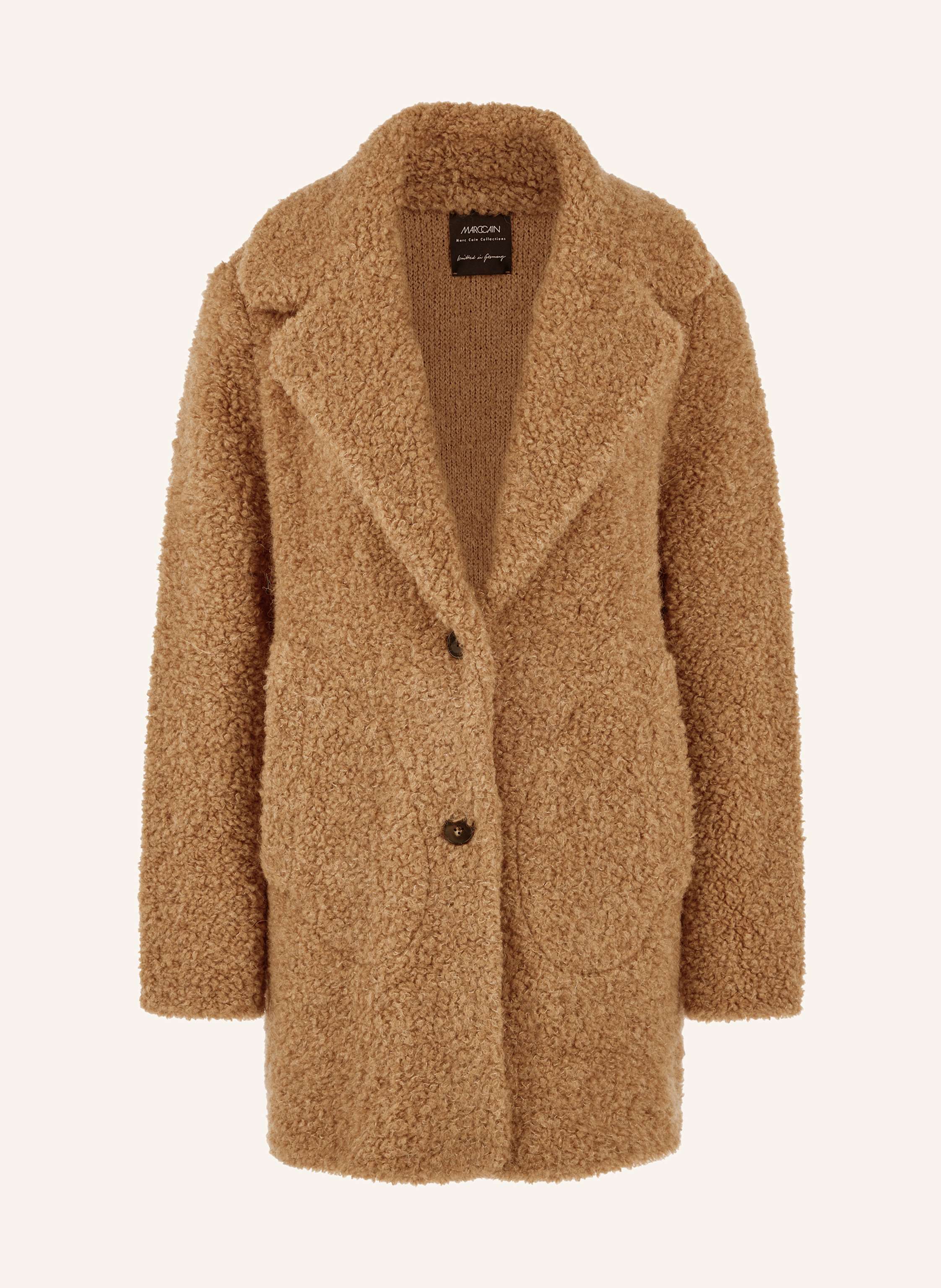 MARC CAIN Strickmantel aus Bouclé