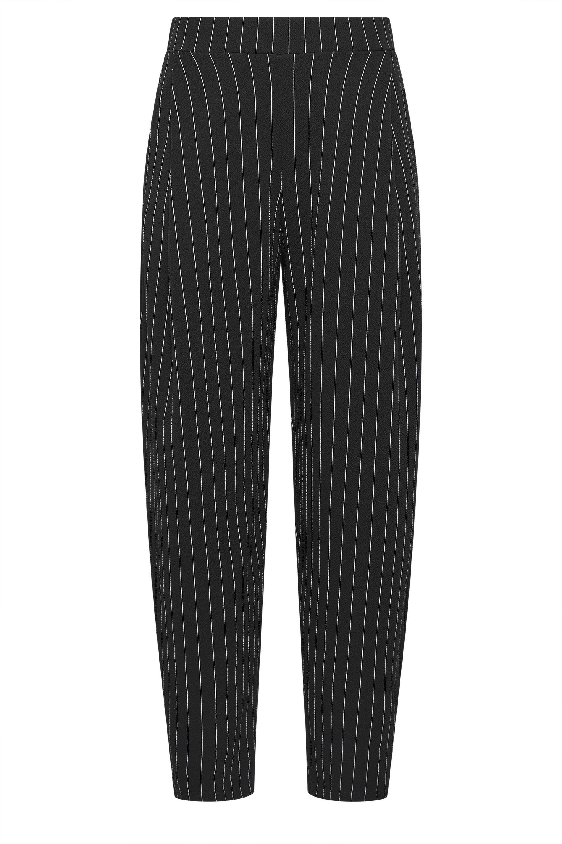 Long Tall Sally Tall Pinstripe Barrel Leg Trousers