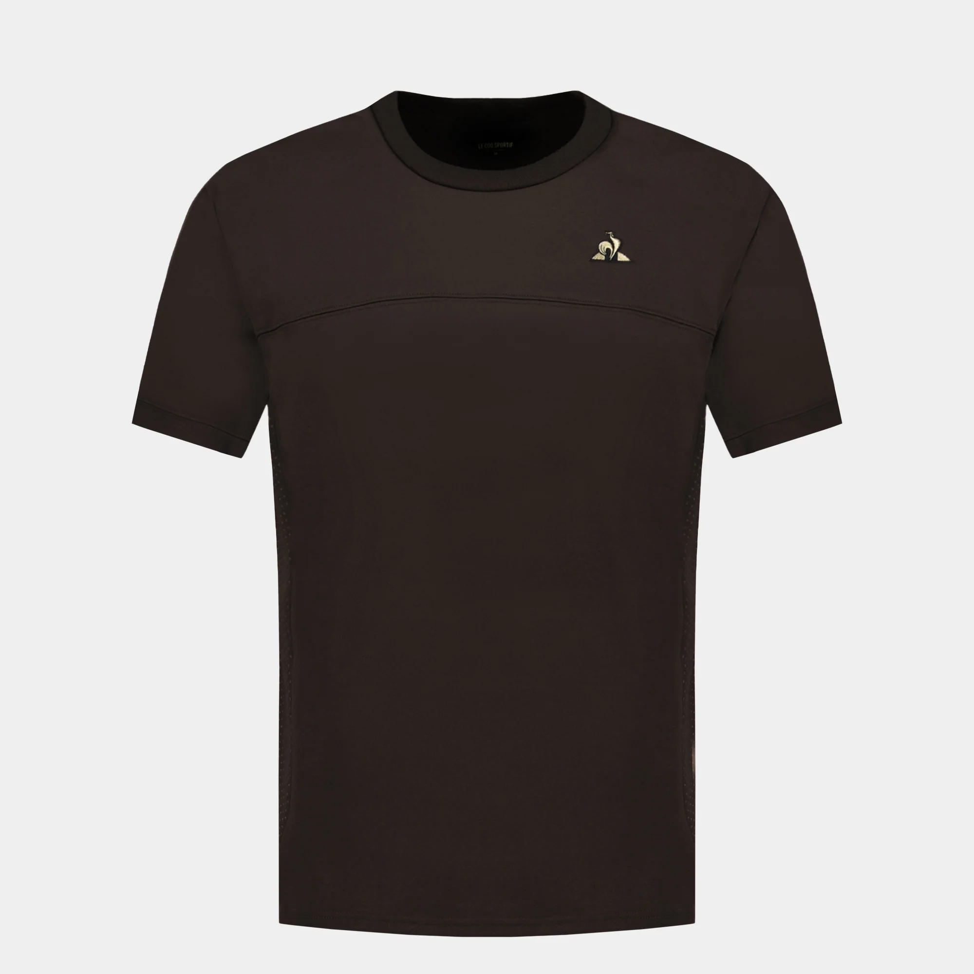 T-shirt Coq d'or avec empiècements côtés texturés