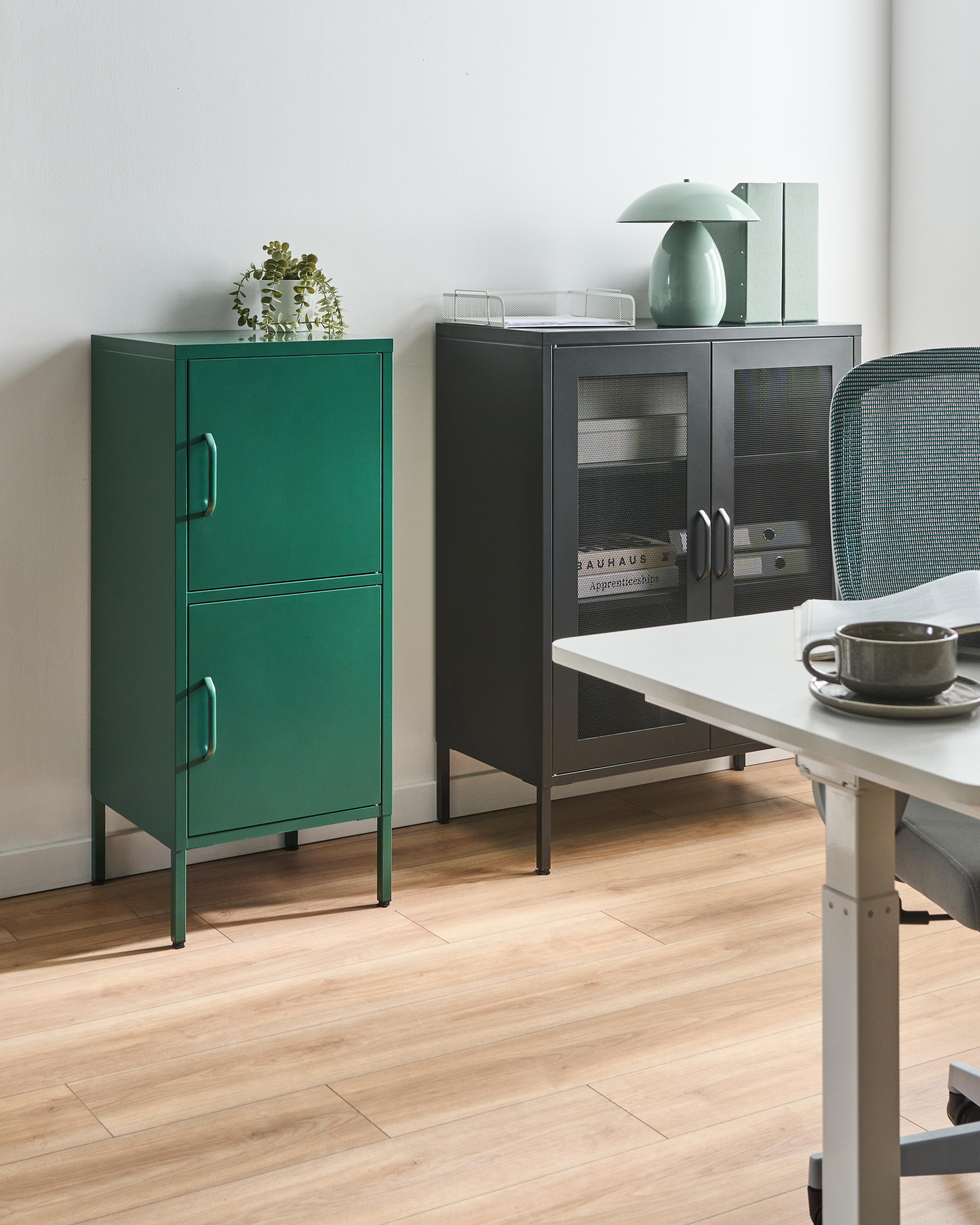 Storage Unit HURON Metal Green