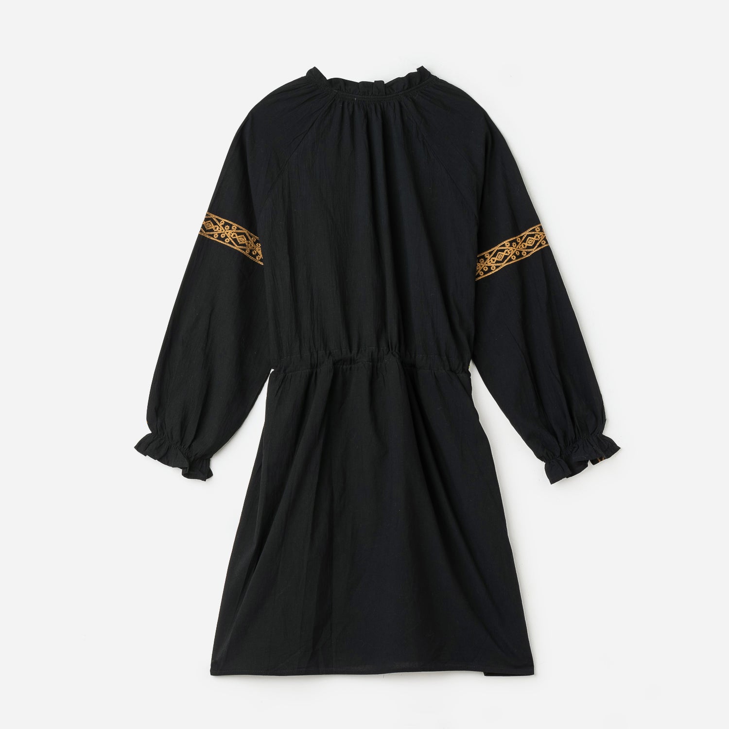 Robe bohème noire TEXTO