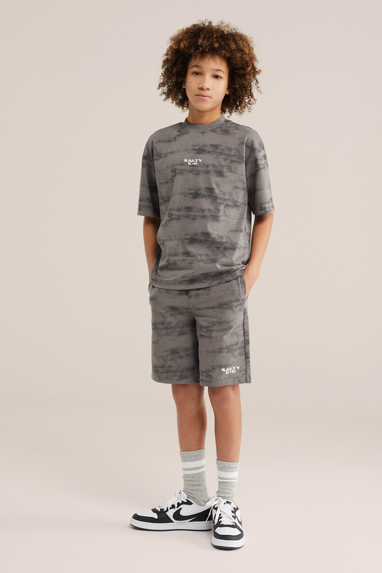 Jongens regular fit sweatshort