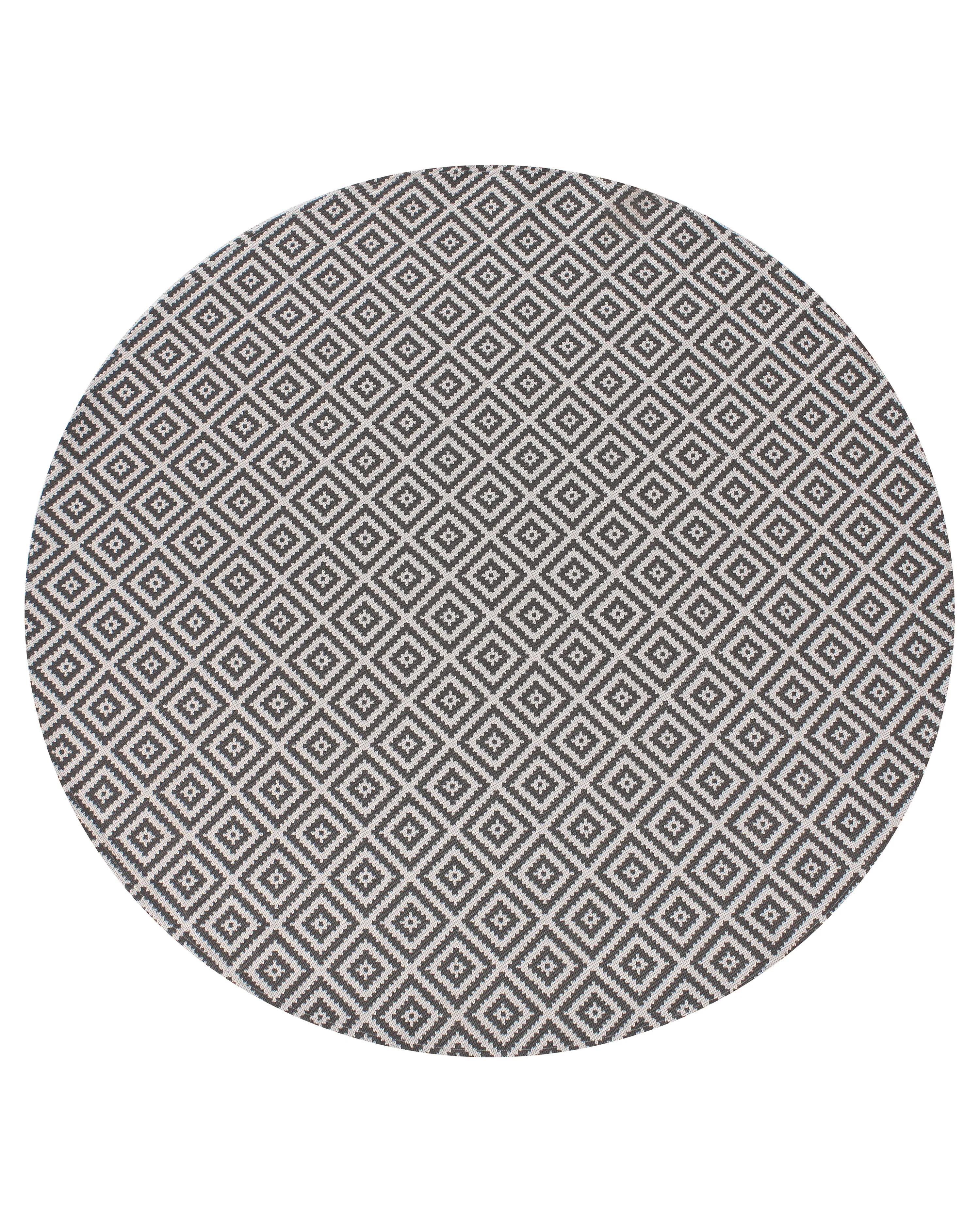 Outdoor Rug THRISSUR Grey ? 120 cm
