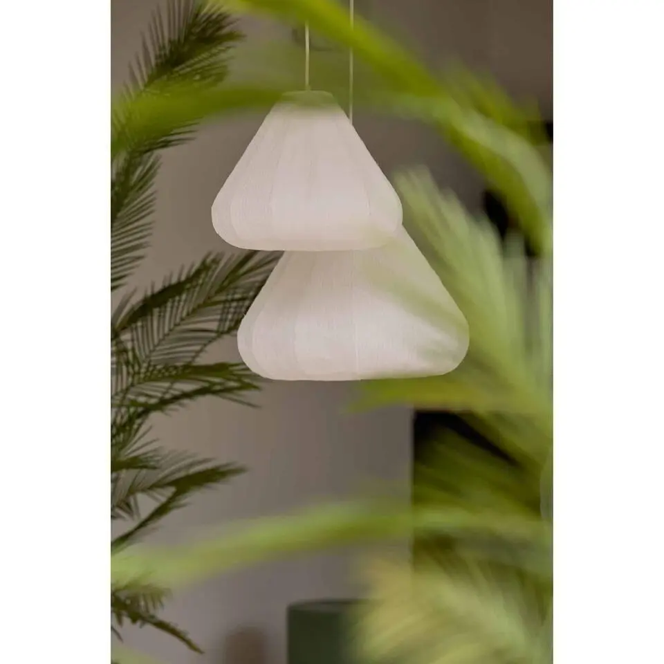 Hanglamp Sarella - Wit - &Oslash;35x28cm