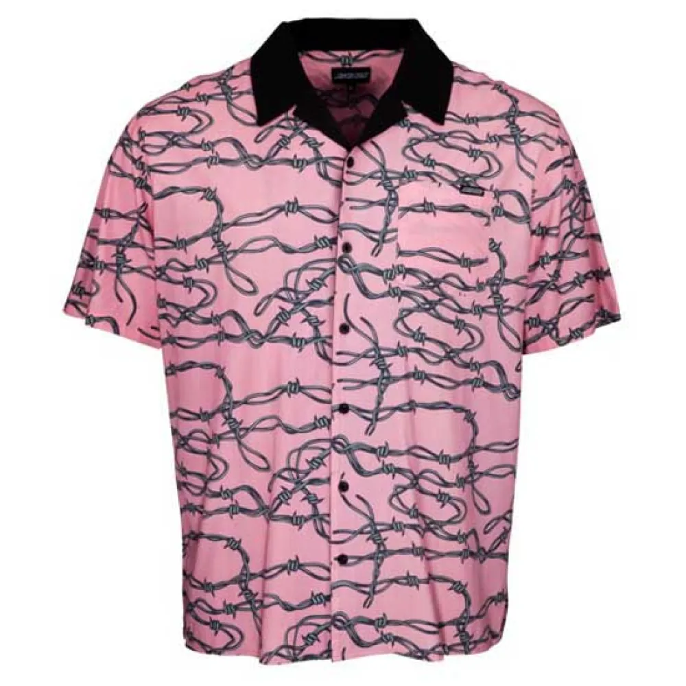 Santa Cruz Barbed wire short sleeve shirt