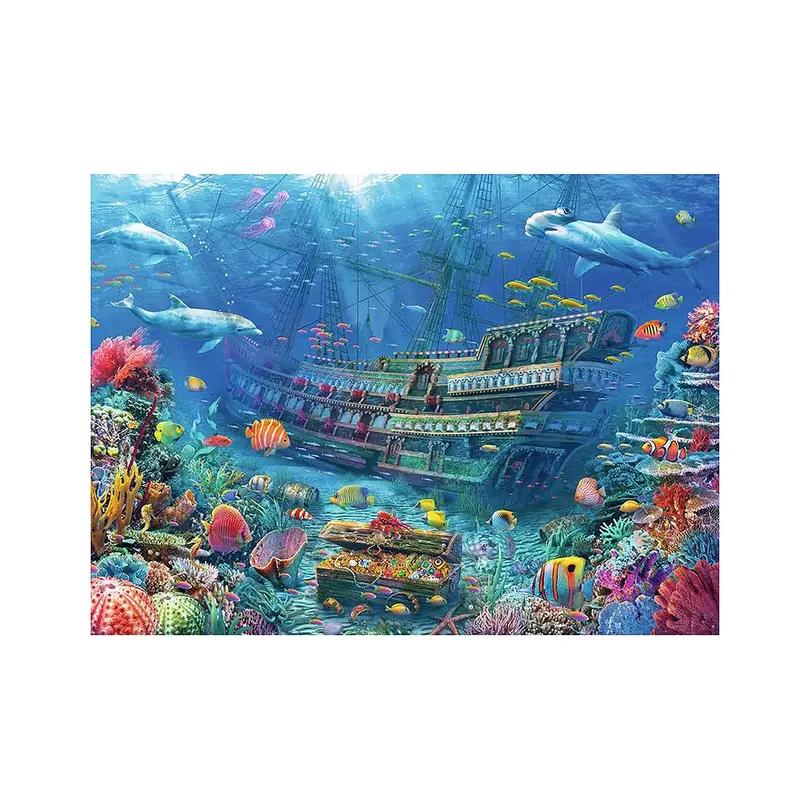 Puzzle 200-teilig Versunkenes Schiff