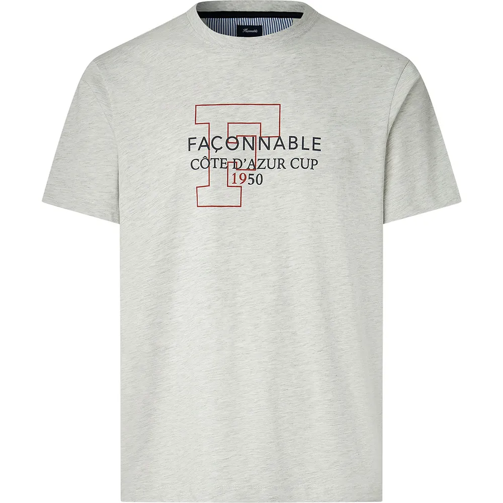 Façonnable Printed short sleeve T-shirt