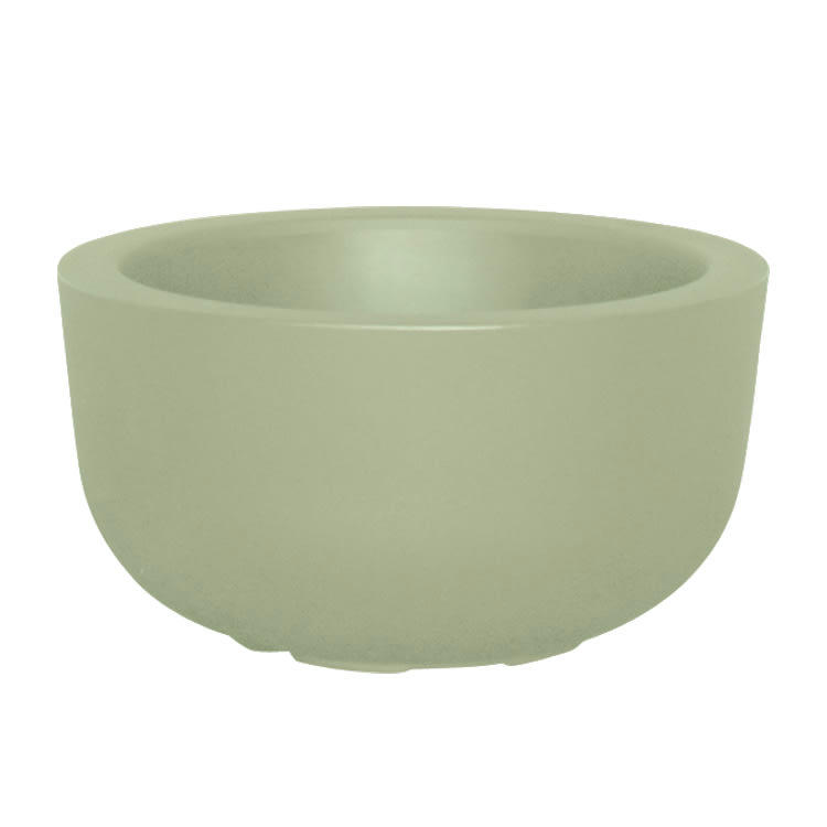 CUP - Pot à fleur en résine recyclable sauge D47cm