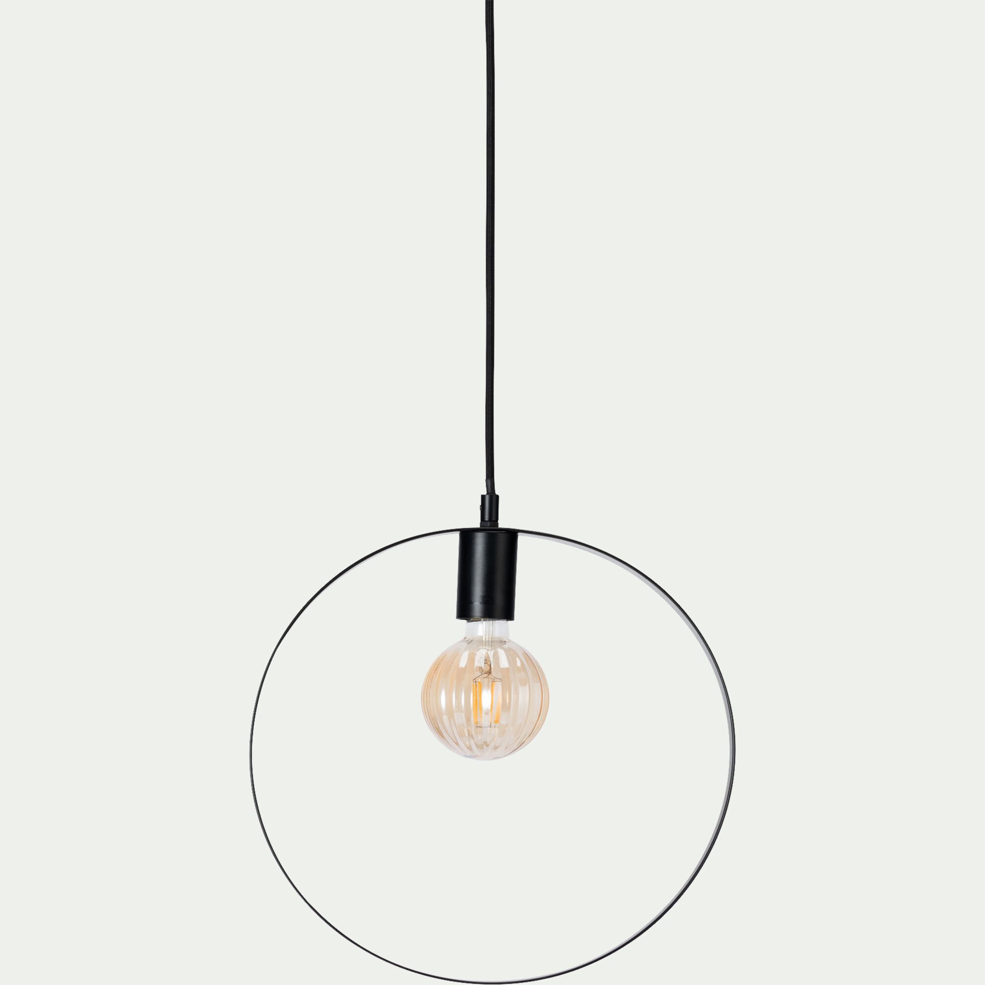 JULIANE - Suspension électrifiée en acier h105cm - noir