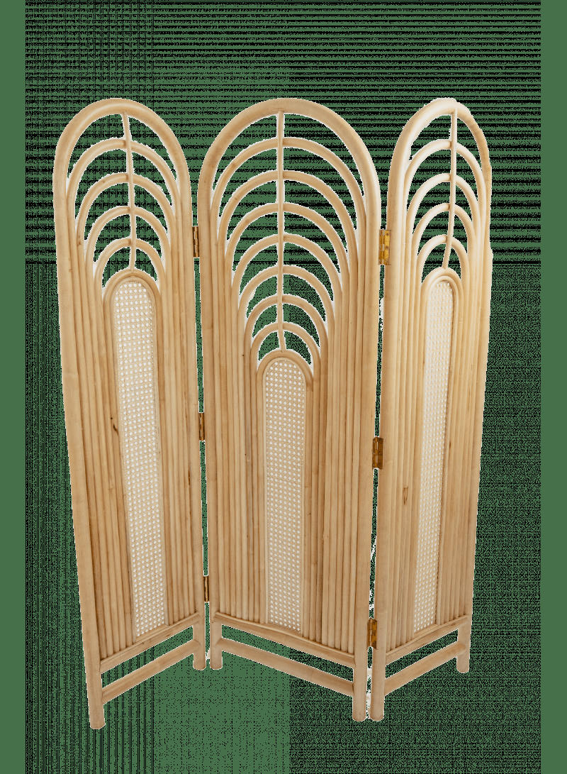 BORNÉO - Paravent rotin et cannage