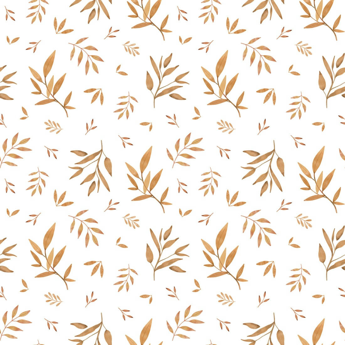 NORWOOD - Papier peint foliage taupe