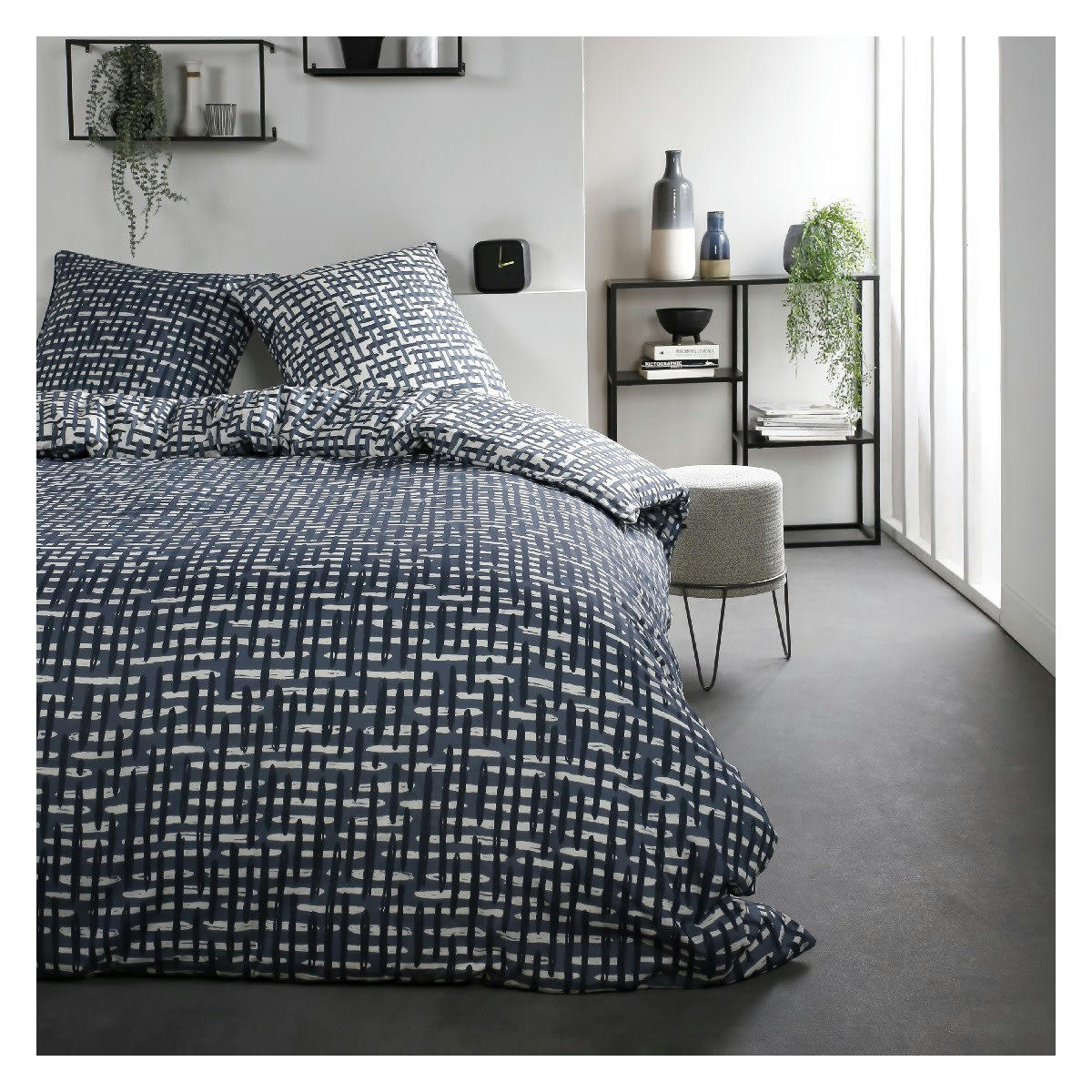 SUNSHINE - Parure de lit 2 personnes imprimé en Coton 220x240 cm