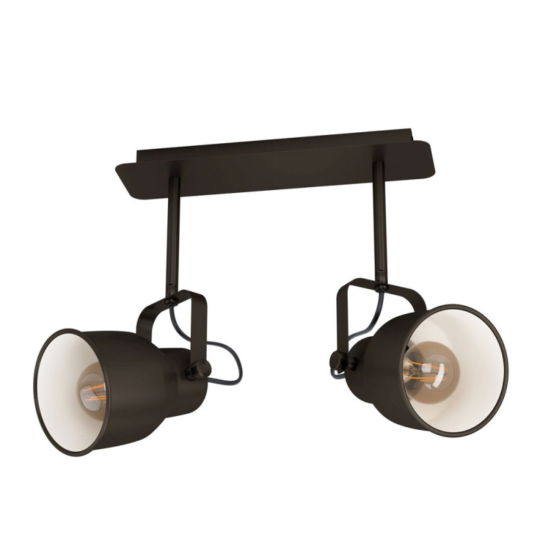 Plafonnier Mitchley bronze E27 2 x 40 W EGLO