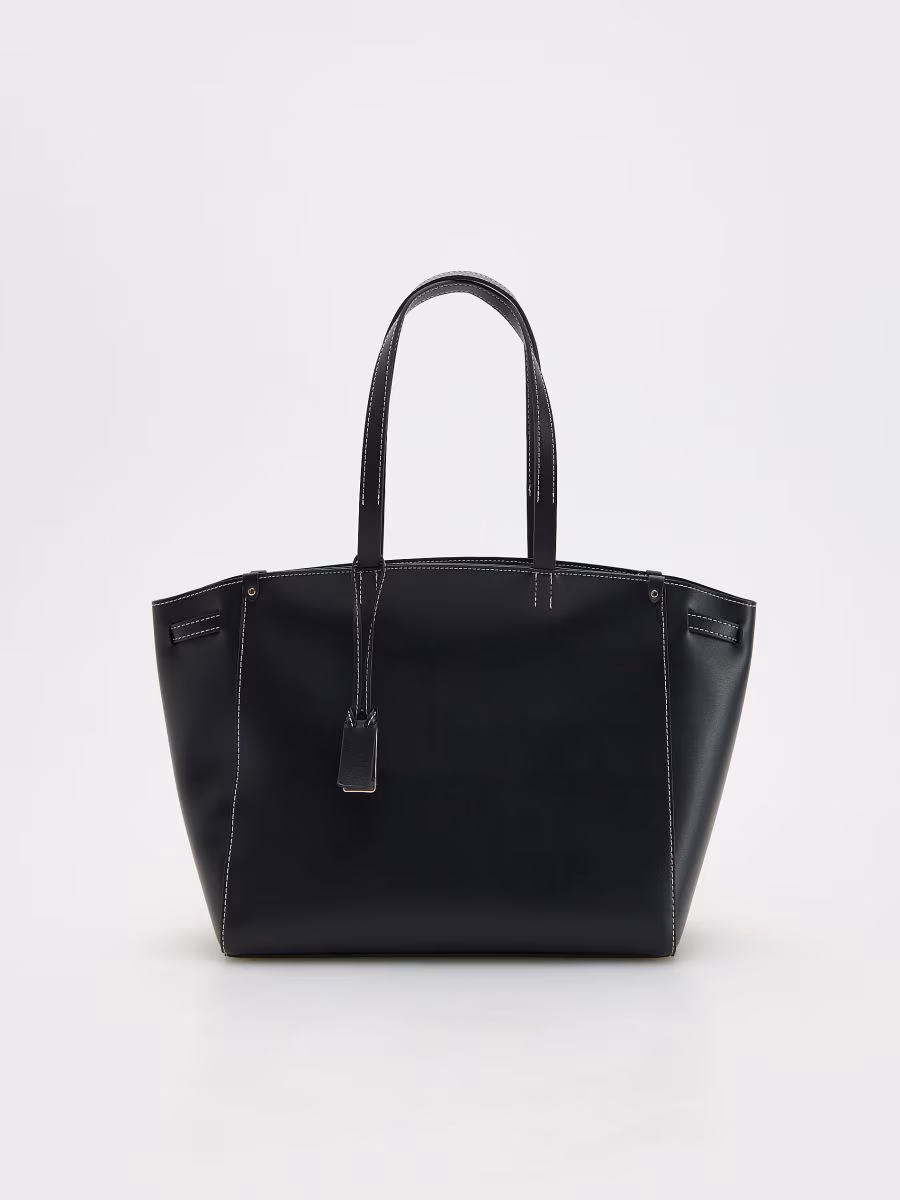 Bag With Contrasting Stitching