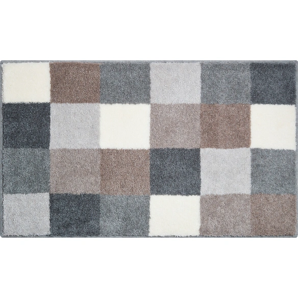 Badematte »Bona«, BxL: 60 x 100 cm, beige, aus 100% Polyacryl