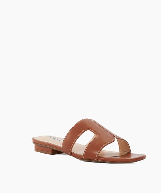 Loupe Tan - Smart Slider Sandals