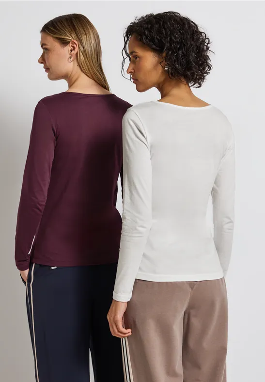 2er-Pack Langarmshirts