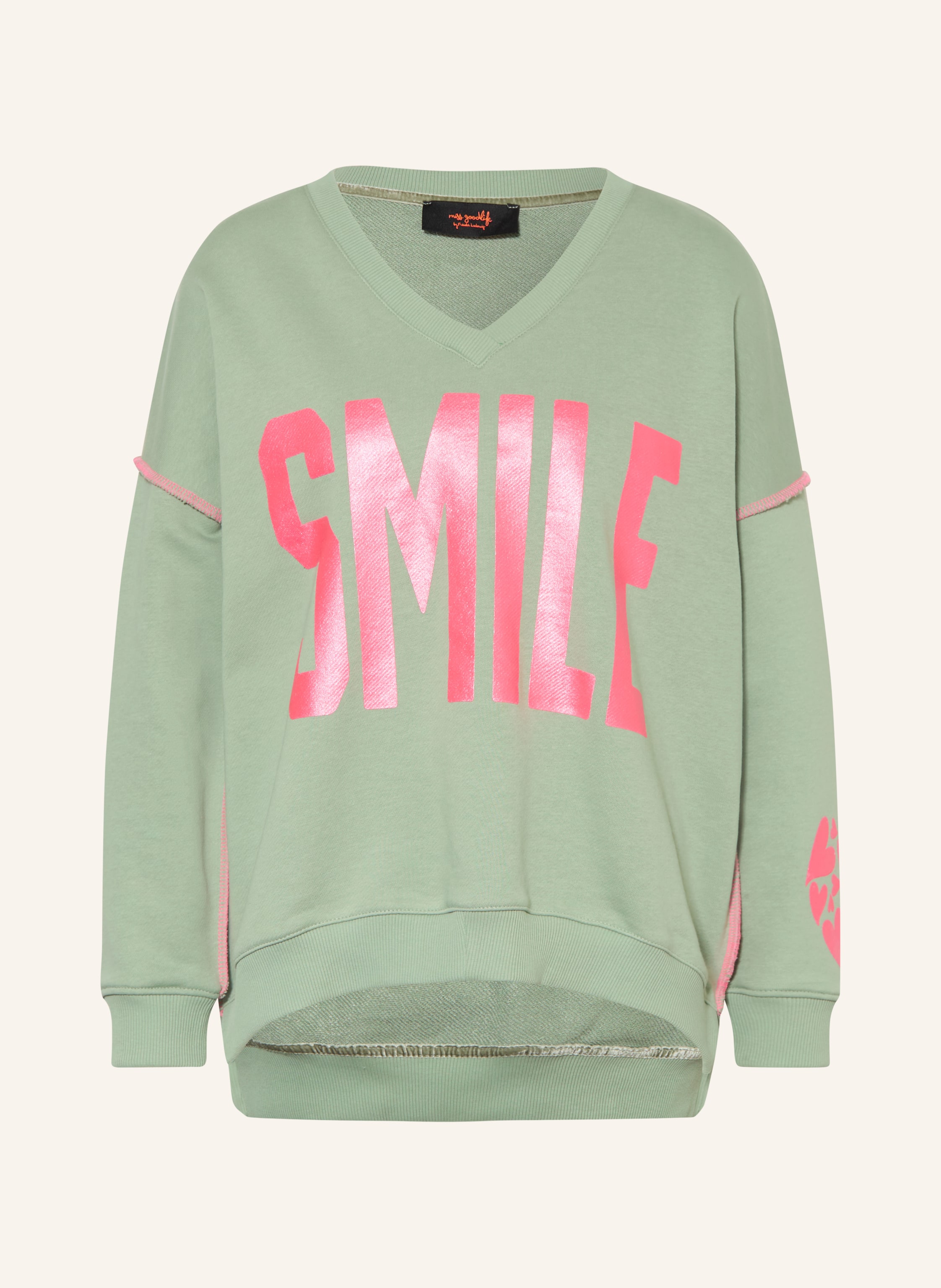miss goodlife Oversized-Sweatshirt