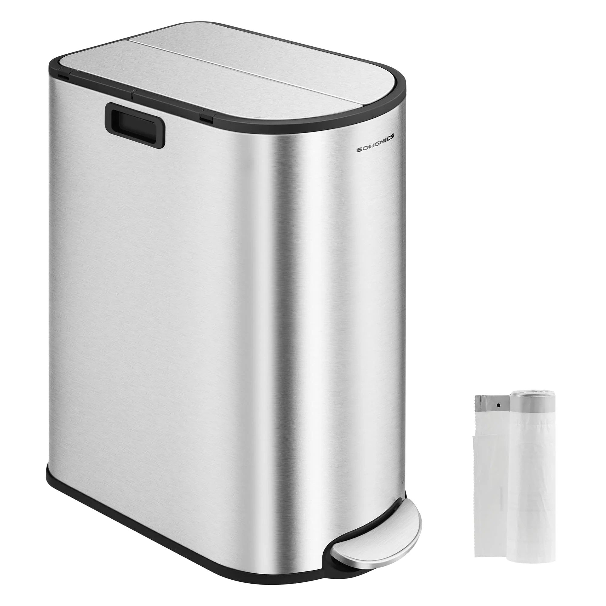 Poubelle de cuisine double 30L et 20L