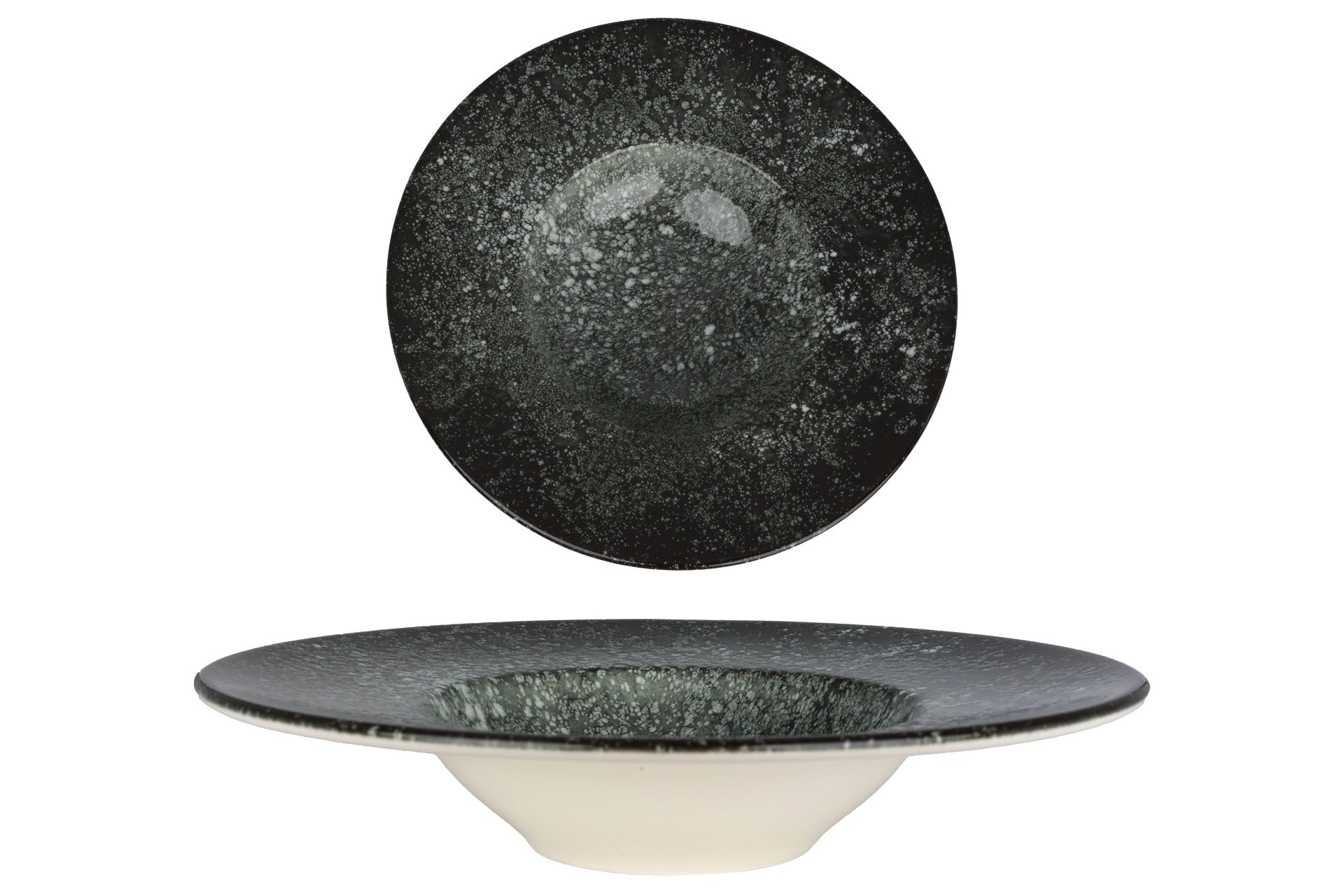 Bonna Pastabord - Cosmos - Porselein - 28 cm (400cc) - set van 2