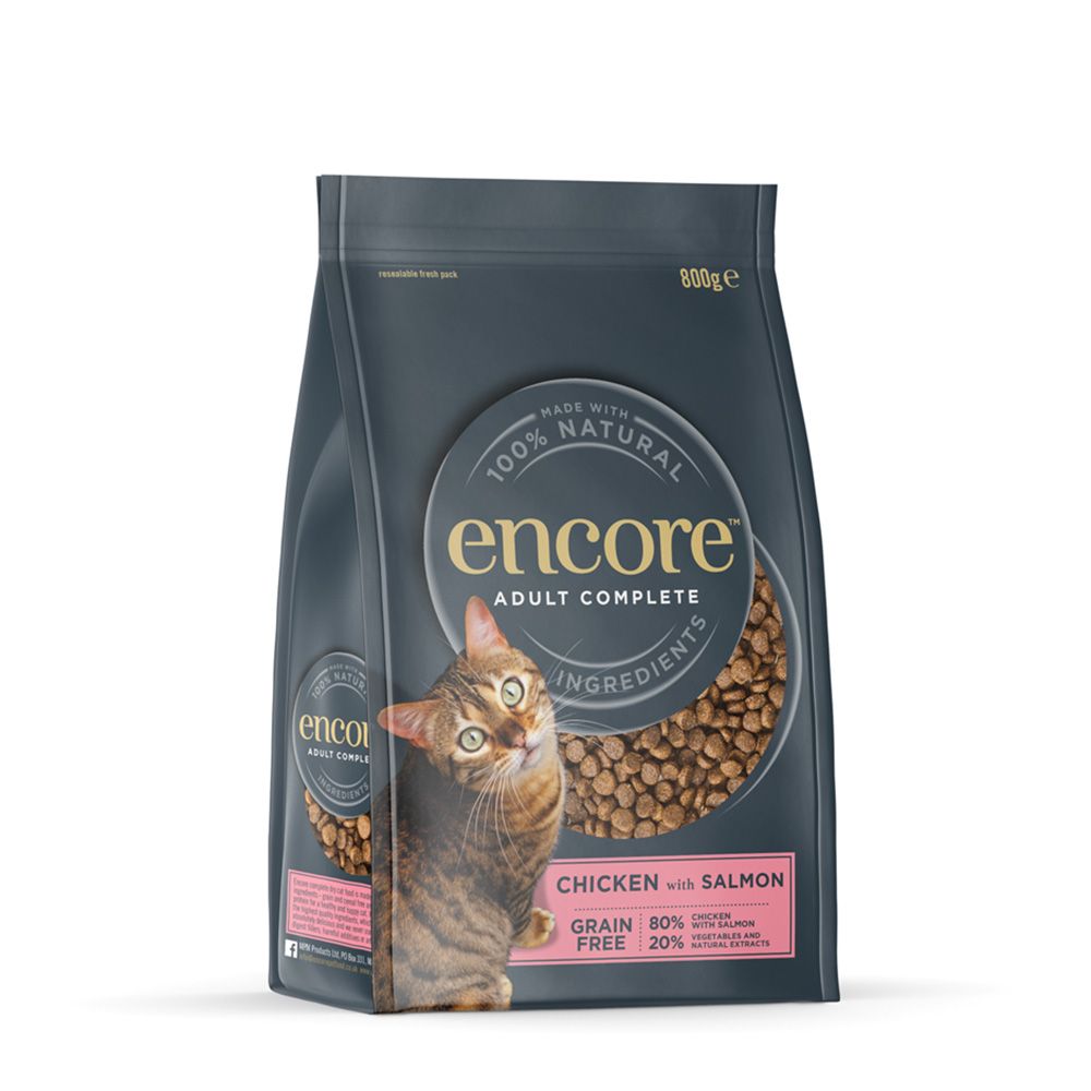 Encore Cat Chicken with Salmon