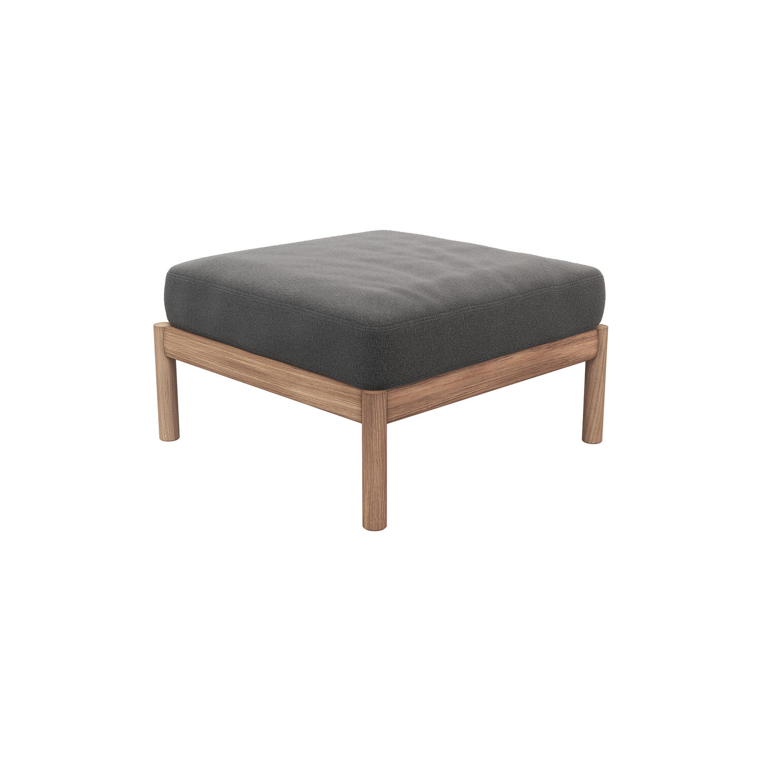 Tradition Pouf, charcoal