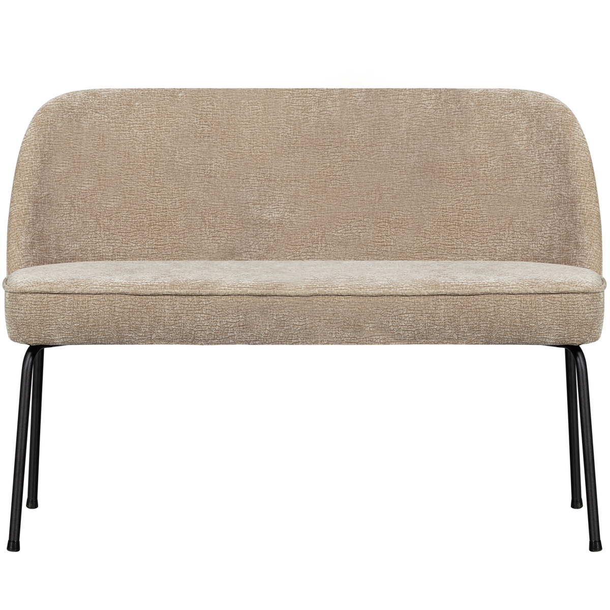 WOOOD eetbank Vogue - 3D Chenille - Zand - 83x120x59