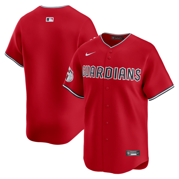 Cleveland Guardians Nike Alternate Limited Jersey - Red