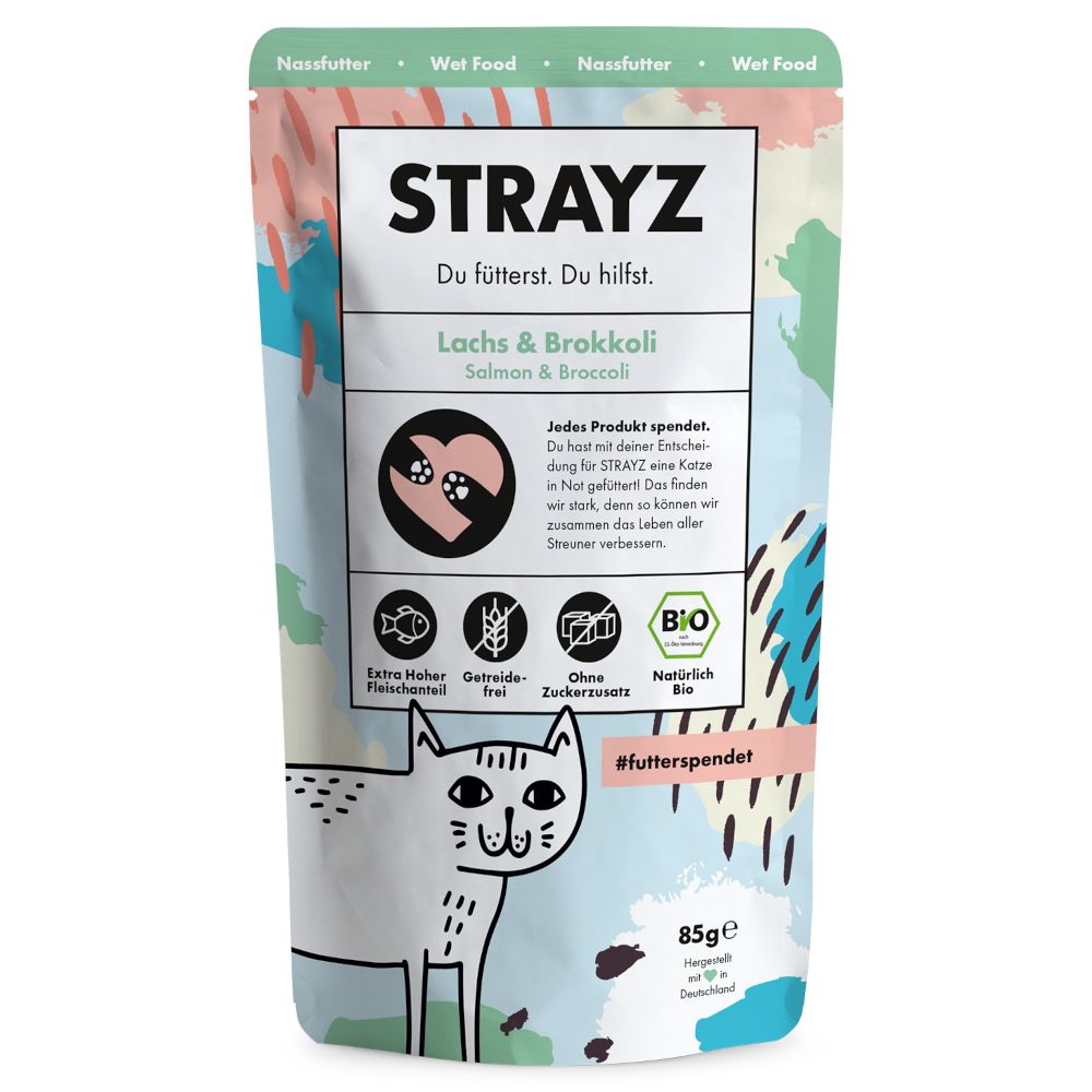 STRAYZ BIO Pouch Saver Pack 12 x 85g