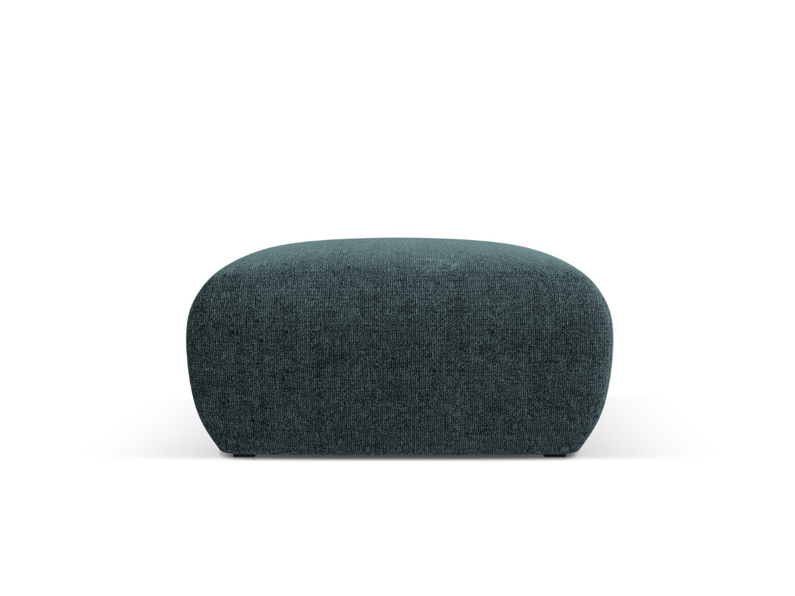 Cosmopolitan Design Poef Nolio chenille, olie - 75x75x36cm