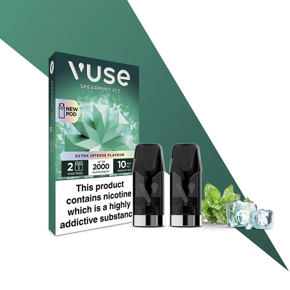 Vuse Intense Flavour Pods Spearmint Ice 2PK - 10mg