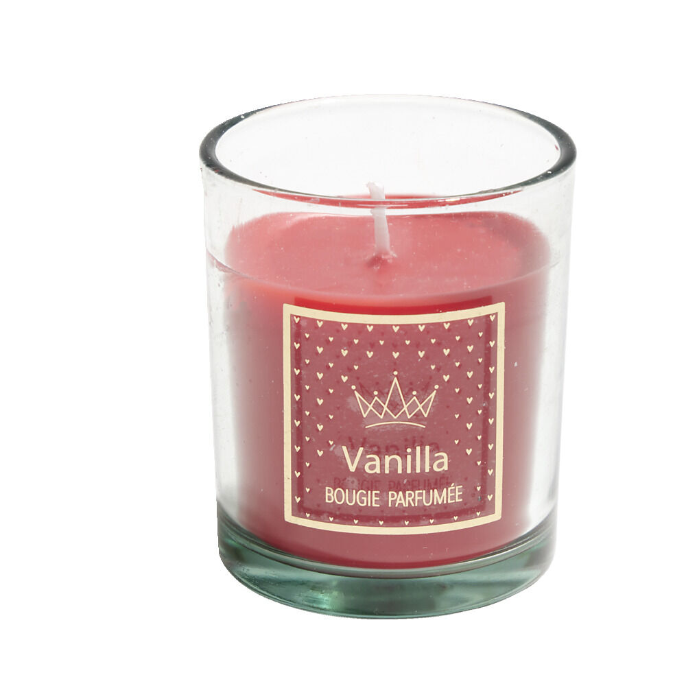 Bougie parfumée 18H pot en verre - 3 modèles