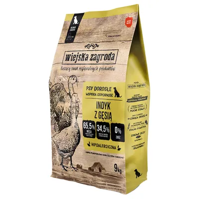 Wiejska Zagroda Turkey with Goose