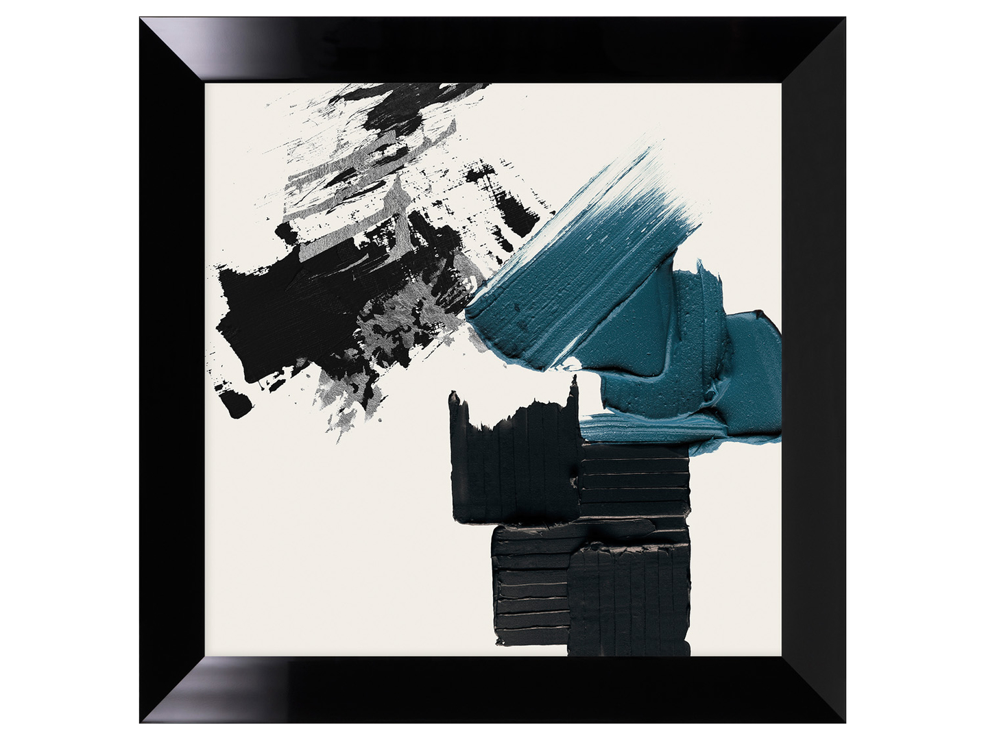 Obraz w ramie Composition Abstract No. 2 85x85 cm