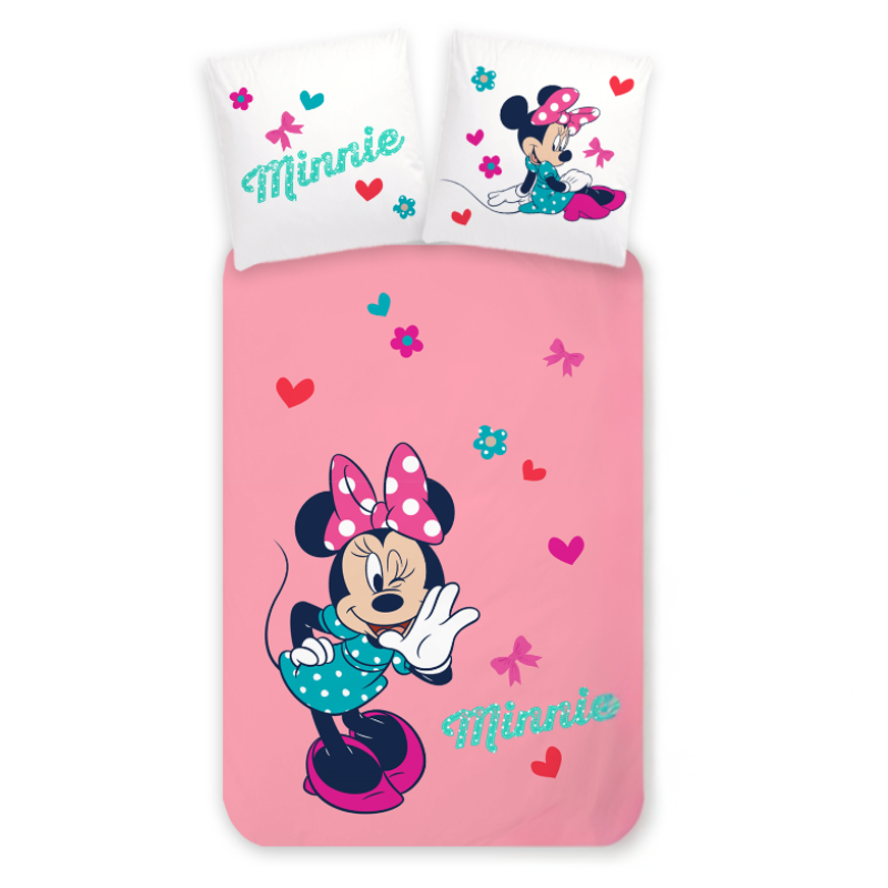 Pościel licencyjna Myszka Minnie 140x200 BrandMac