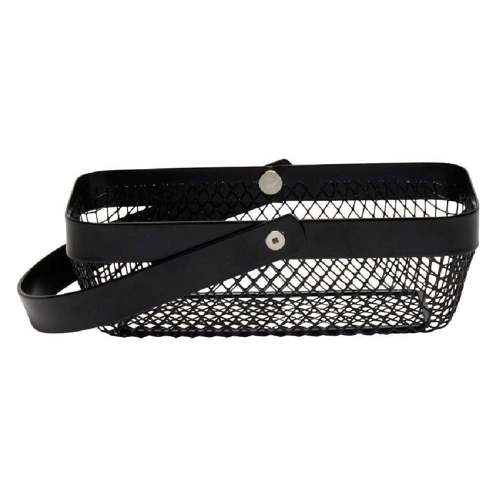 Panier en métal noir ou blanc