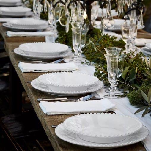 Costa Nova Pearl White Rectangular Platter 304 x 211mm