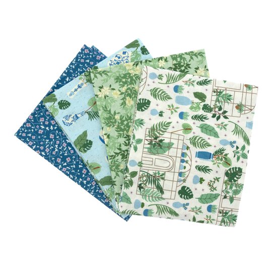 Botanical Cotton Fat Quarters 4 Pack