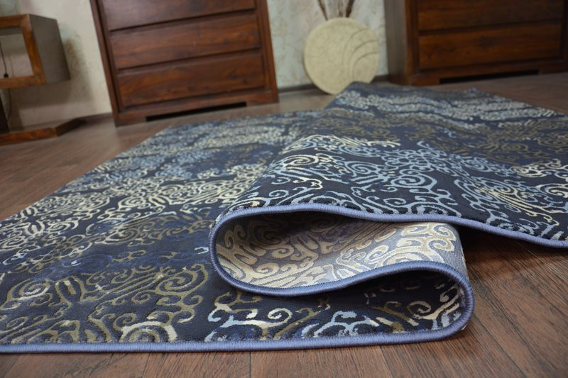 Dywan DROP JASMINE 453 D.blue 133x190 cm