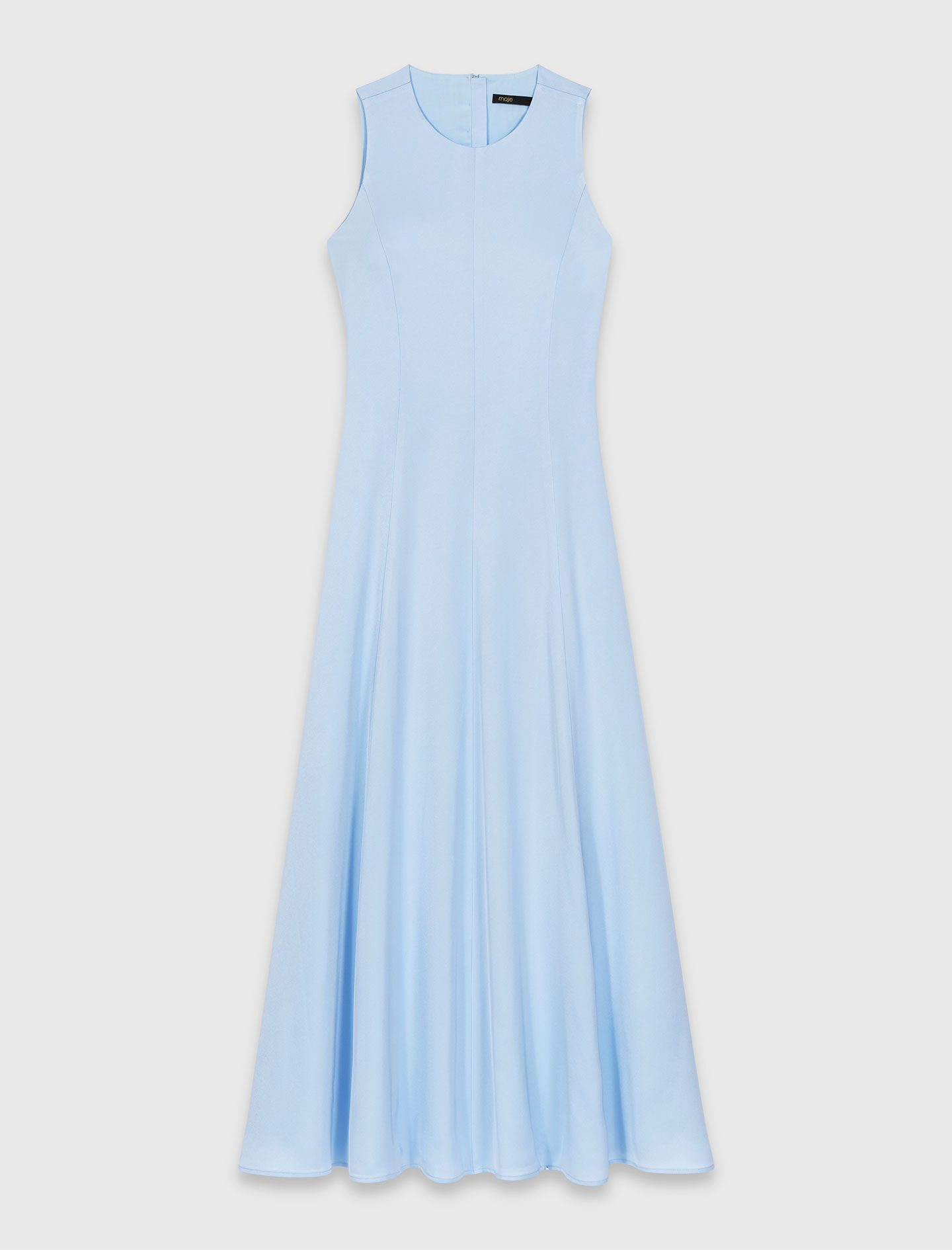 Robe longue avec ouverture dos