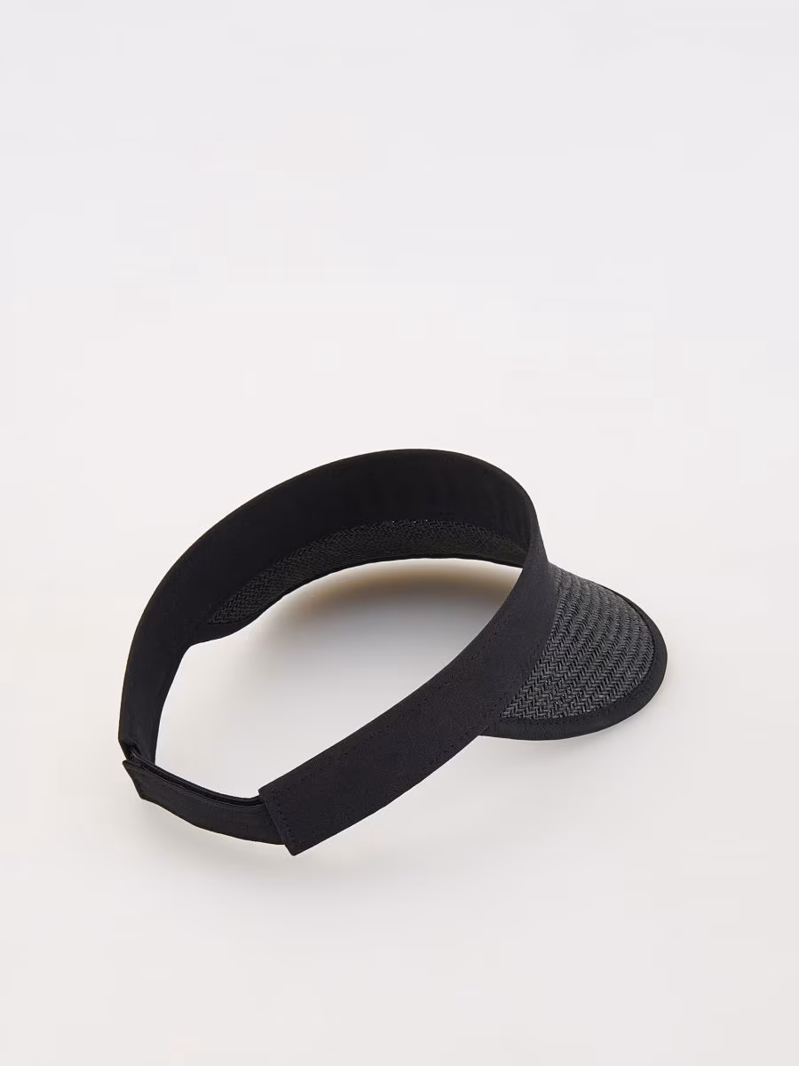 Woven Visor Cap