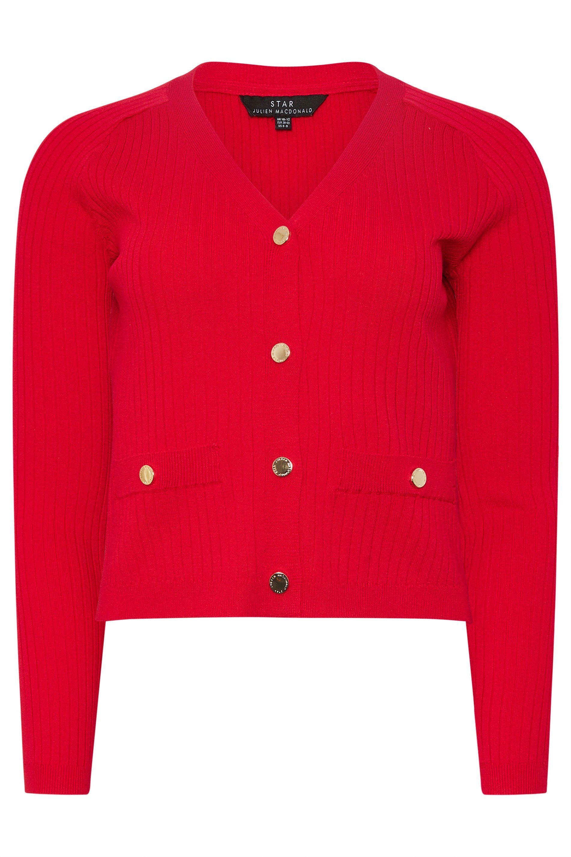 Star by Julien Macdonald Knitted Button Cardigan