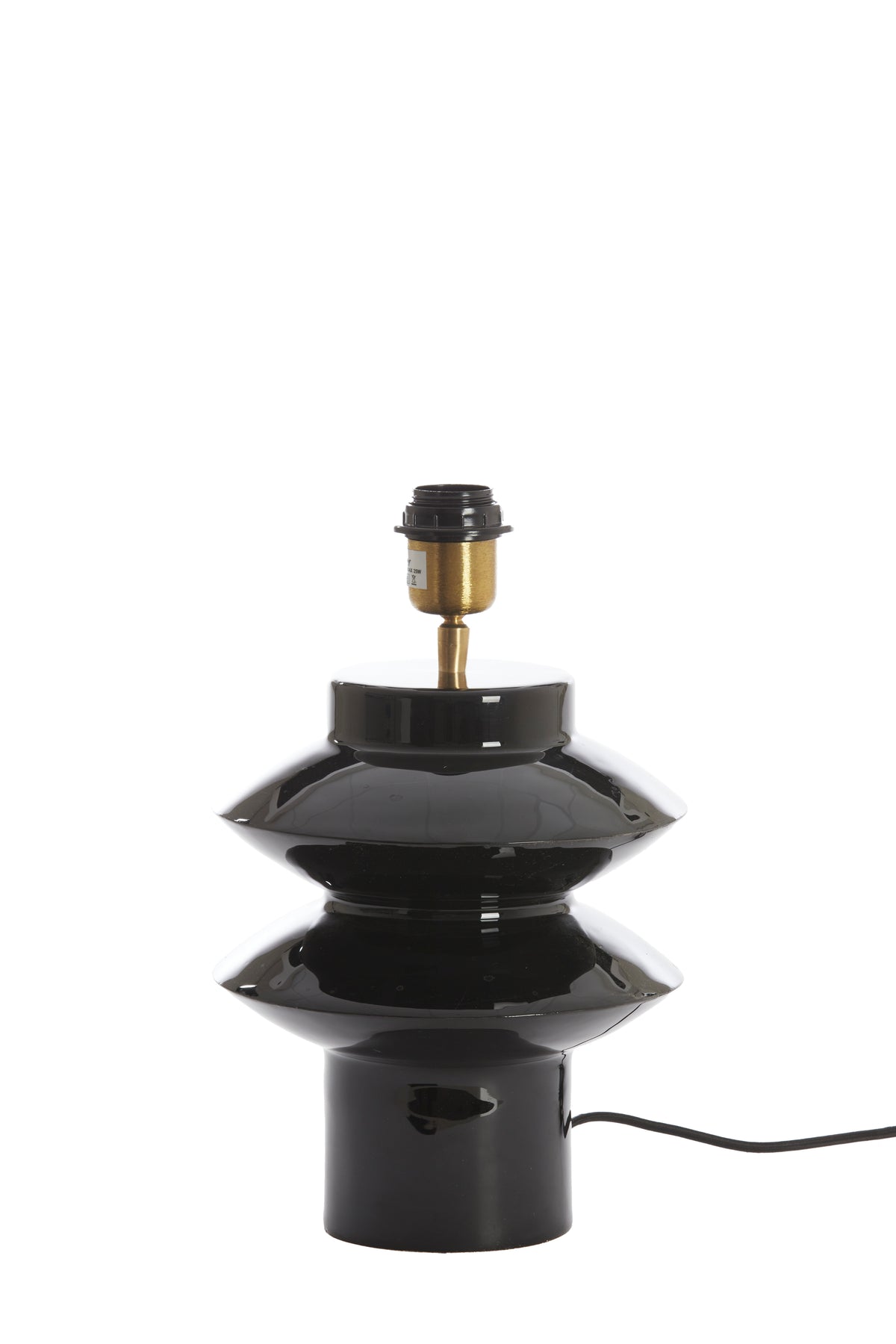 Light & Living lampvoet PETCH - Ø22x26cm - zwart