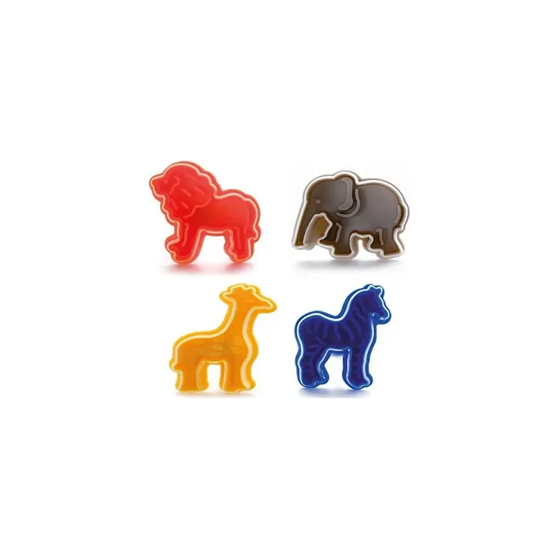 Ausstecher 4-teilig Tiere
