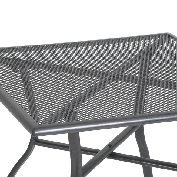 Tisch »Toulouse«, BxHxT: 70 x 74 x 70 cm, Tischplatte: Stahl