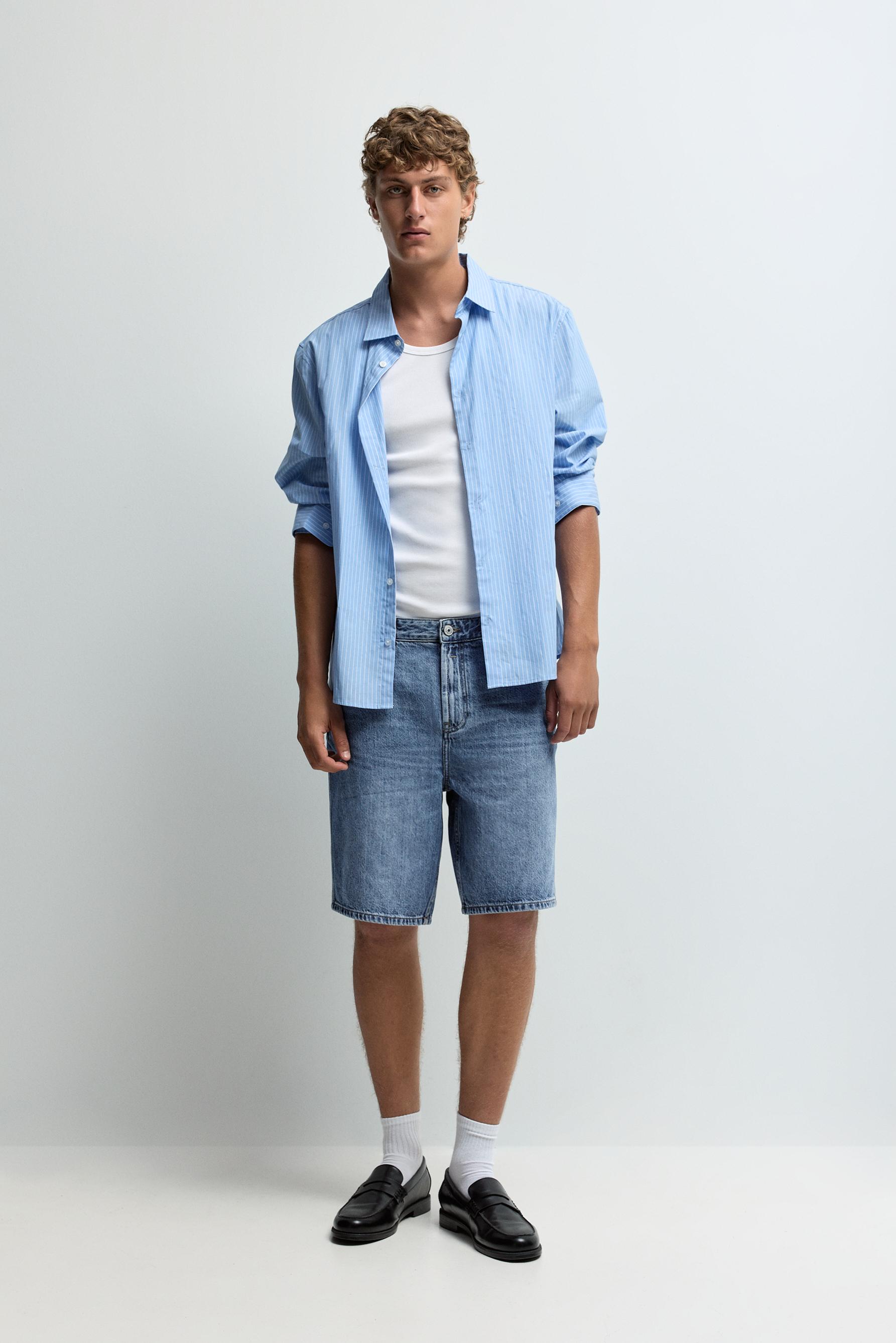 Bermuda denim straight