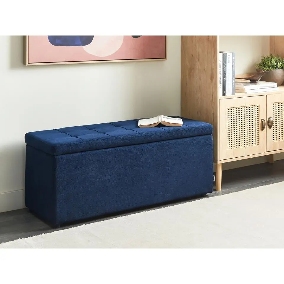OREM - Hocker - Donkerblauw - Polyester