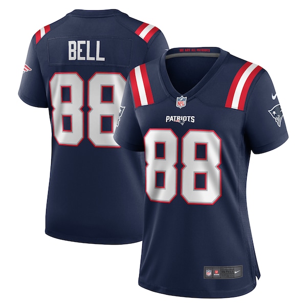 Jaheim Bell New England Patriots Nike Women's  Game Jersey -  Navy