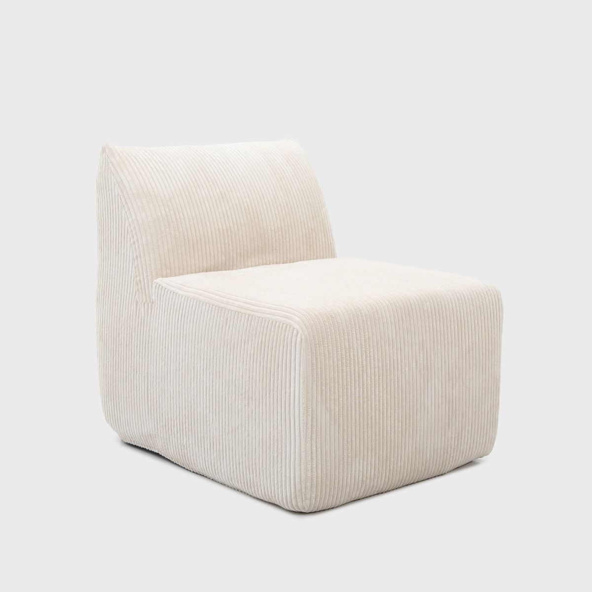 Fotel modułowy SVELA beżowy piankowy sztruksowy 59,5x80x62 cm