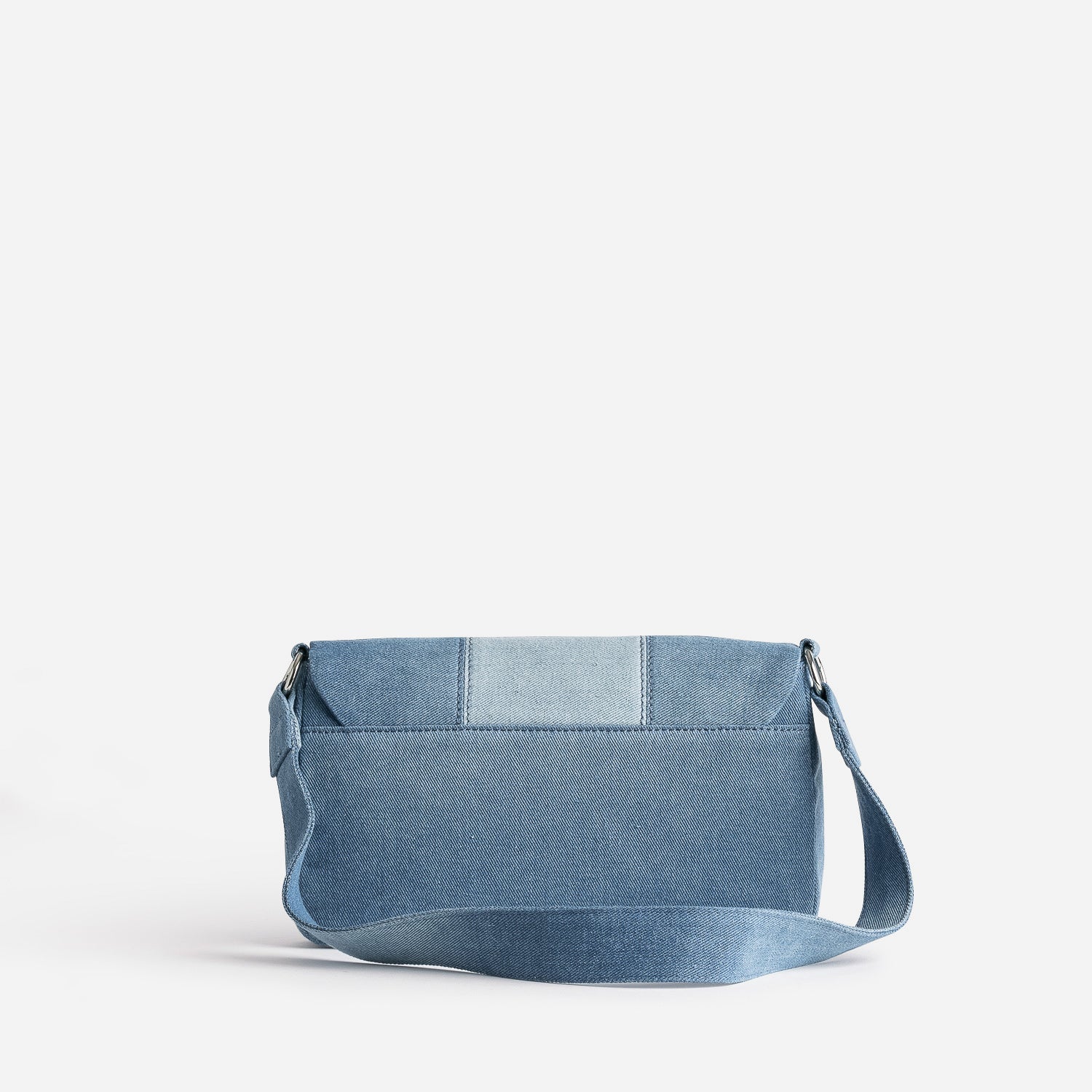 Sac TEXTO bleu façon denim
